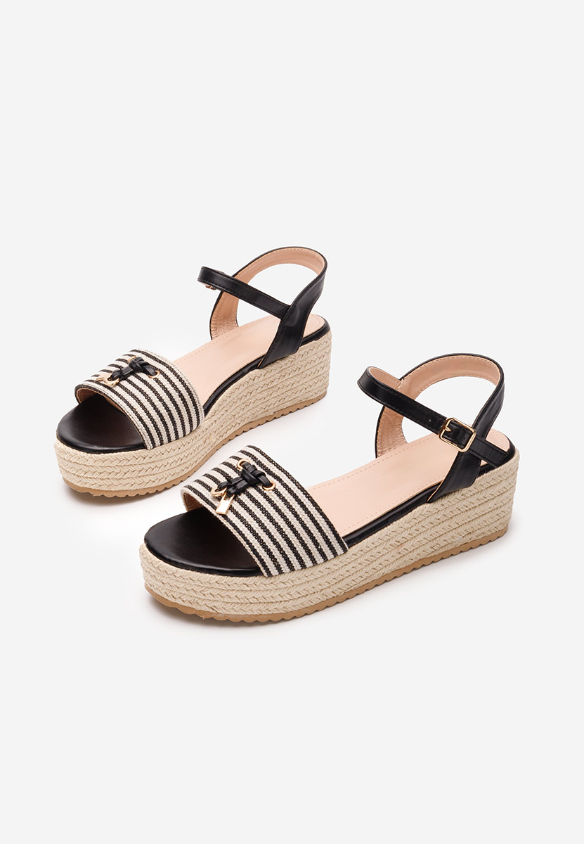 Sandale s platformom Denika crno