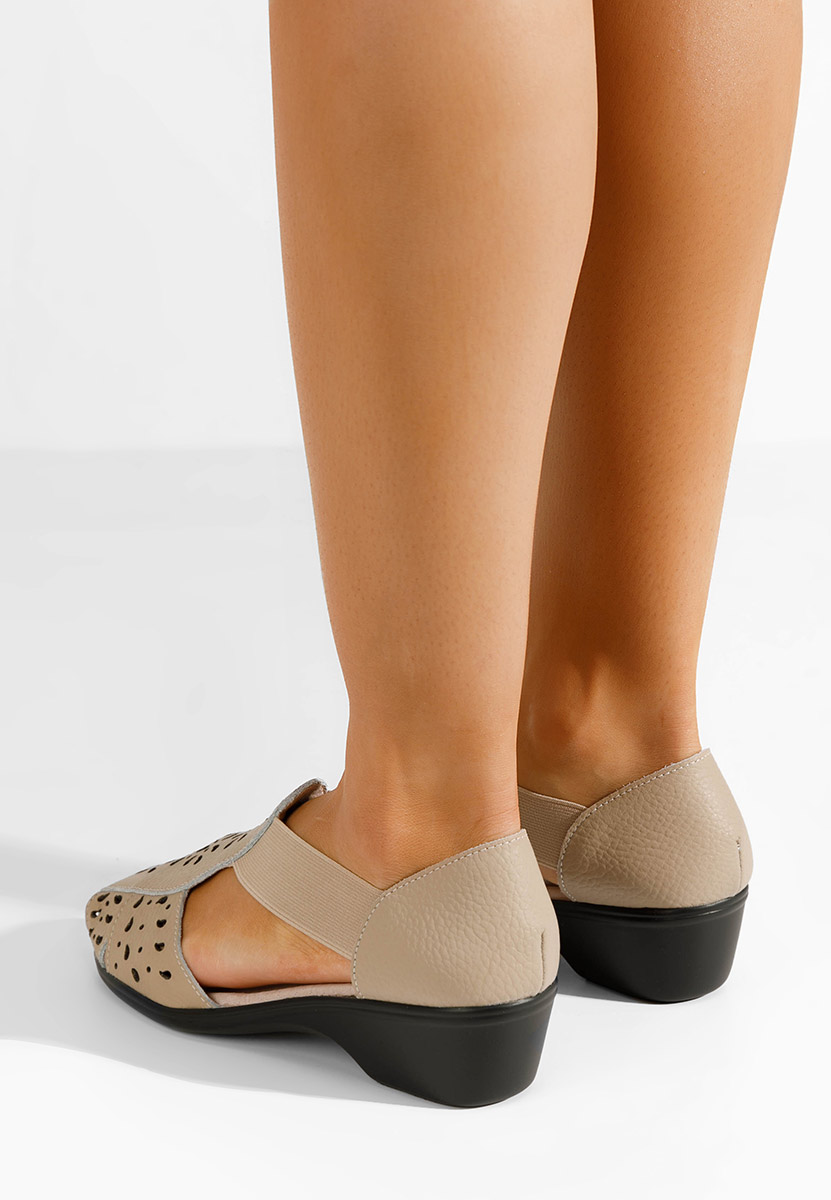 Sandale od prirodne kože Melona V2 kaki