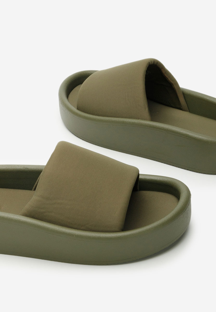 Papuče za ženske Teneres zeleno