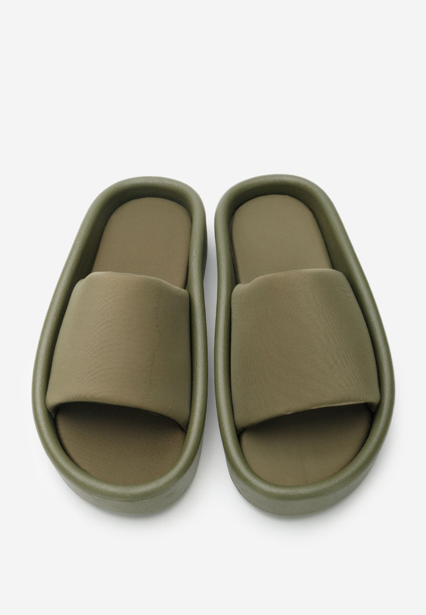 Papuče za ženske Teneres zeleno