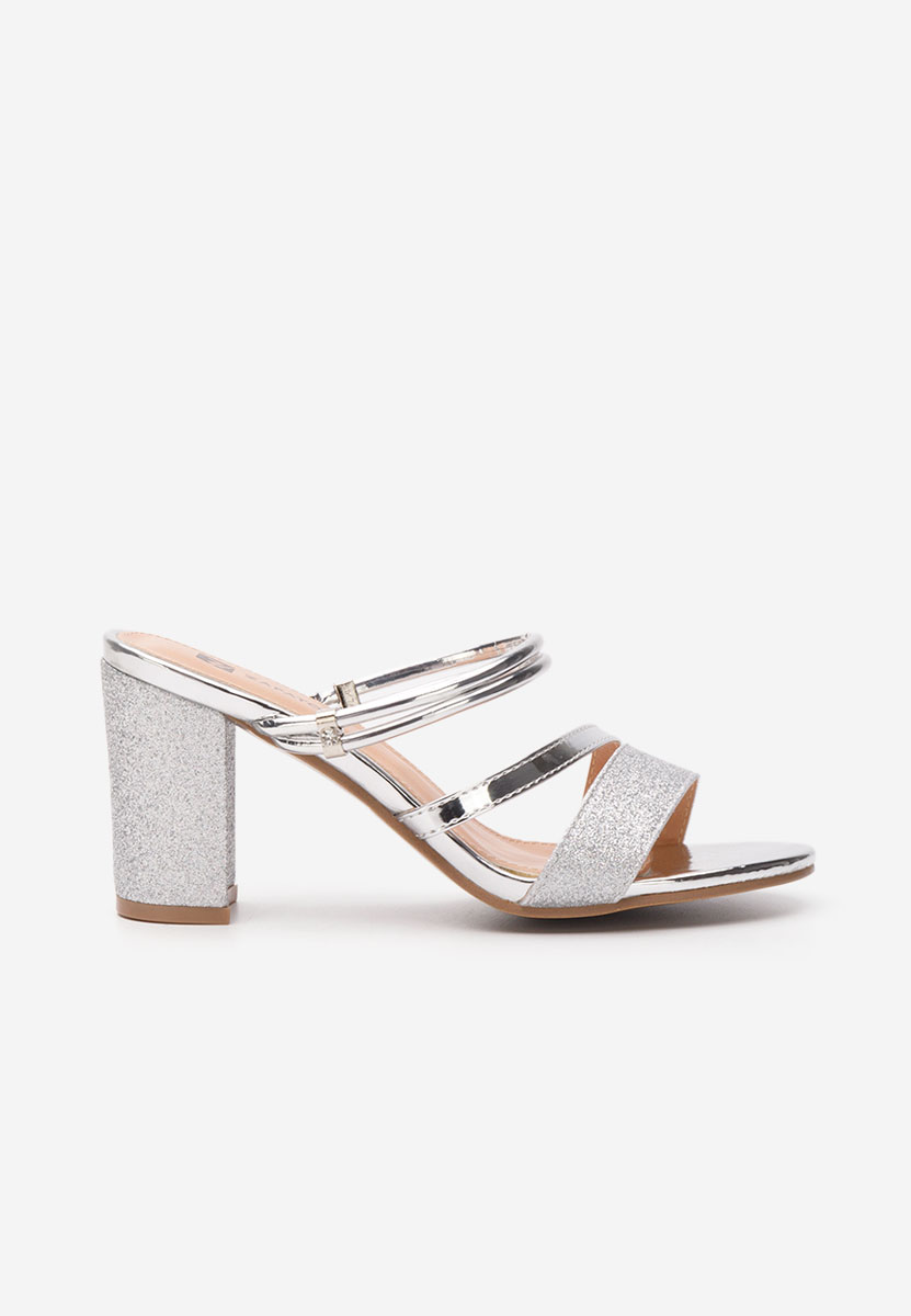 Sandale elegantne Eniola srebrno