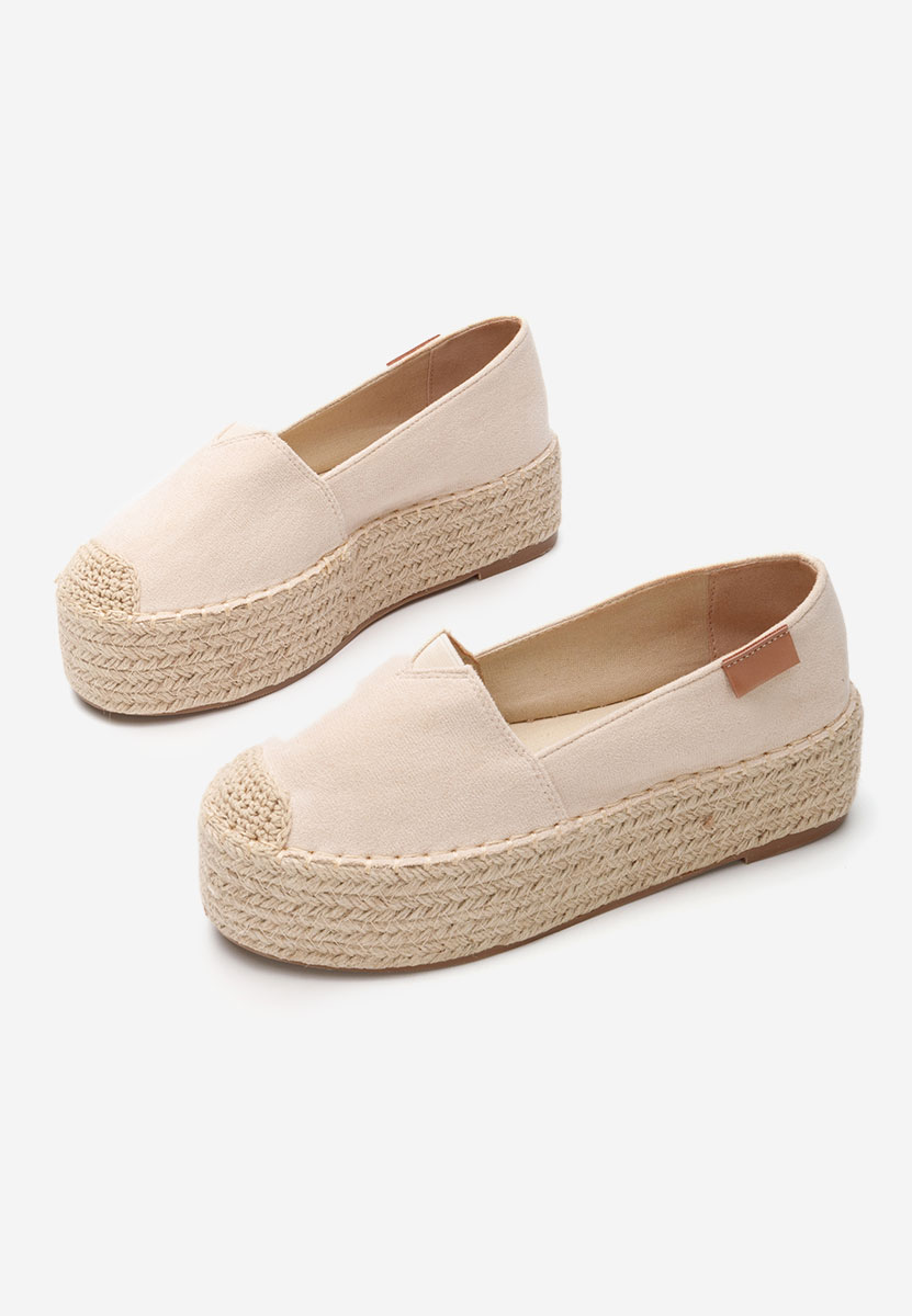 Espadrilles sa platformom Laguna bež