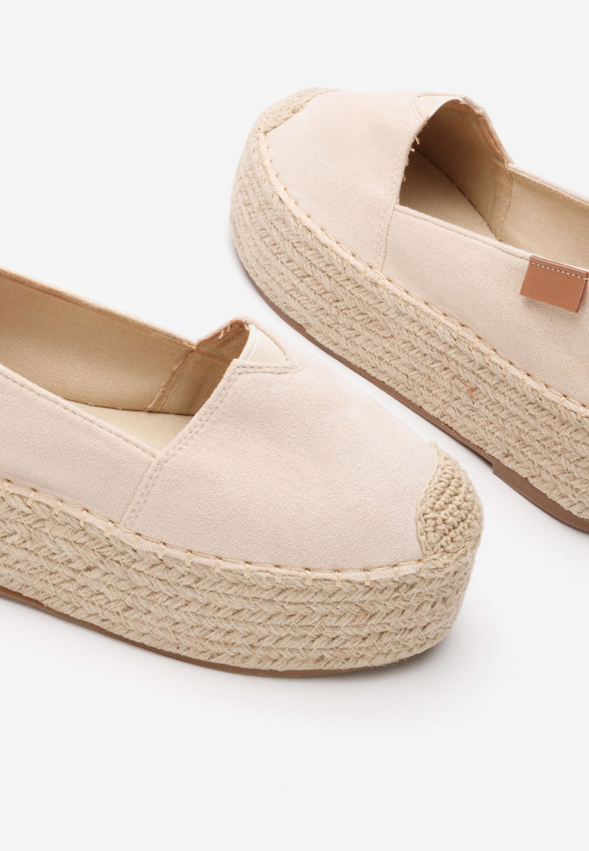 Espadrilles sa platformom Laguna bež