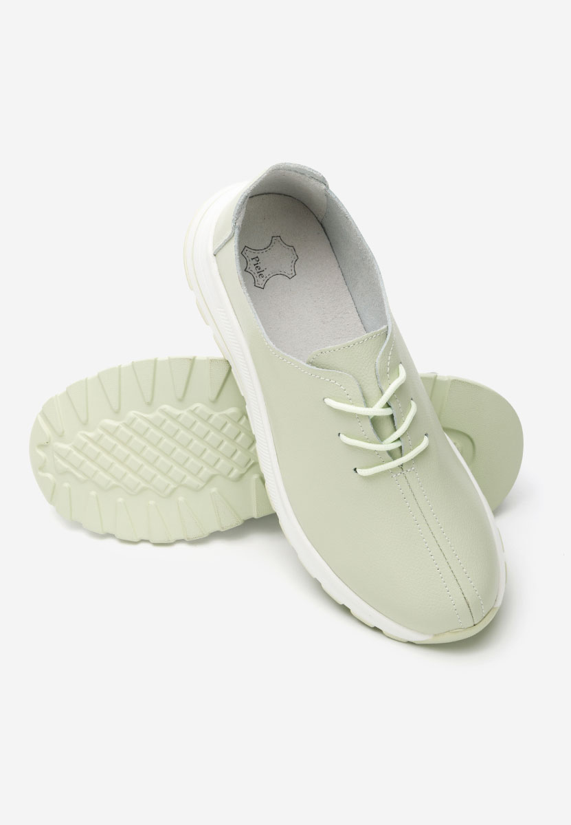 Kožne cipele Cici zeleno
