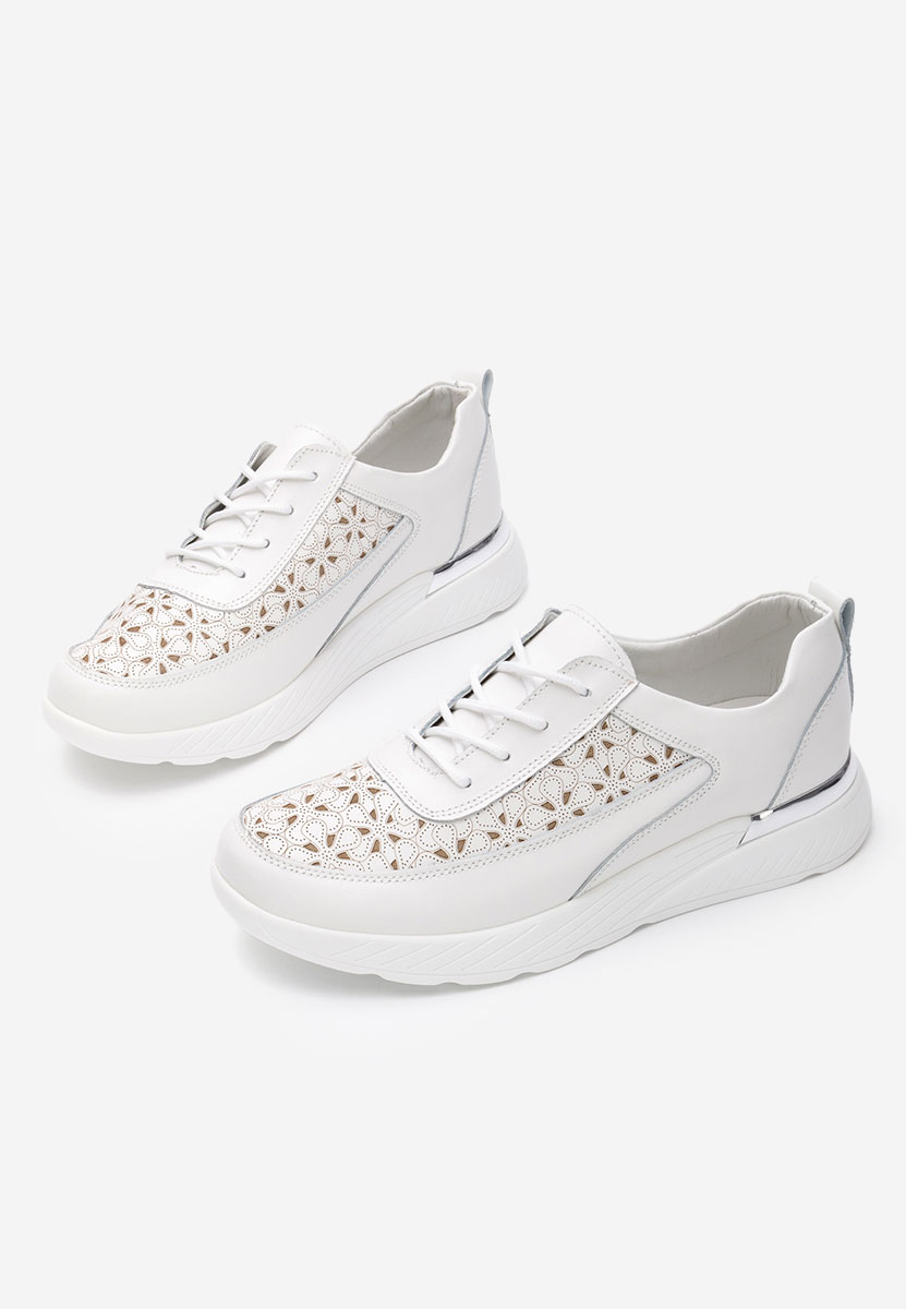 Ženske Kožne tenisice Calyse bijele