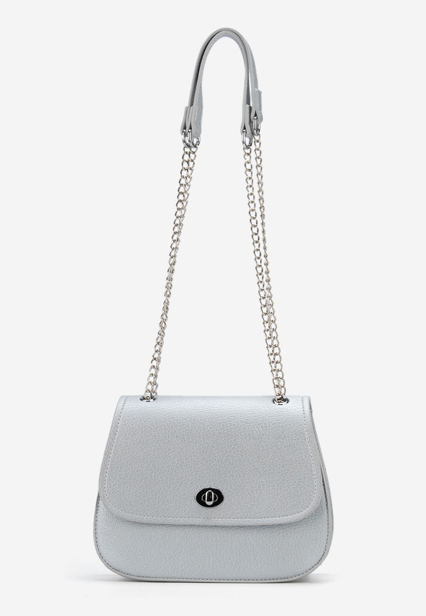 Torba za rame Hollum srebrno