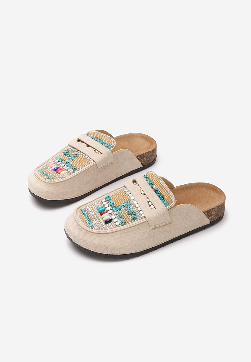 Ženske klompa Marlie bež
