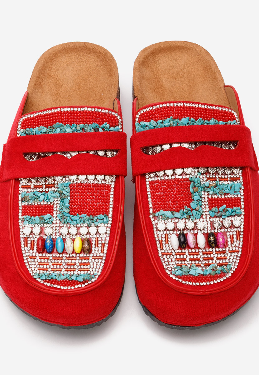 Ženske klompa Marlie crveno