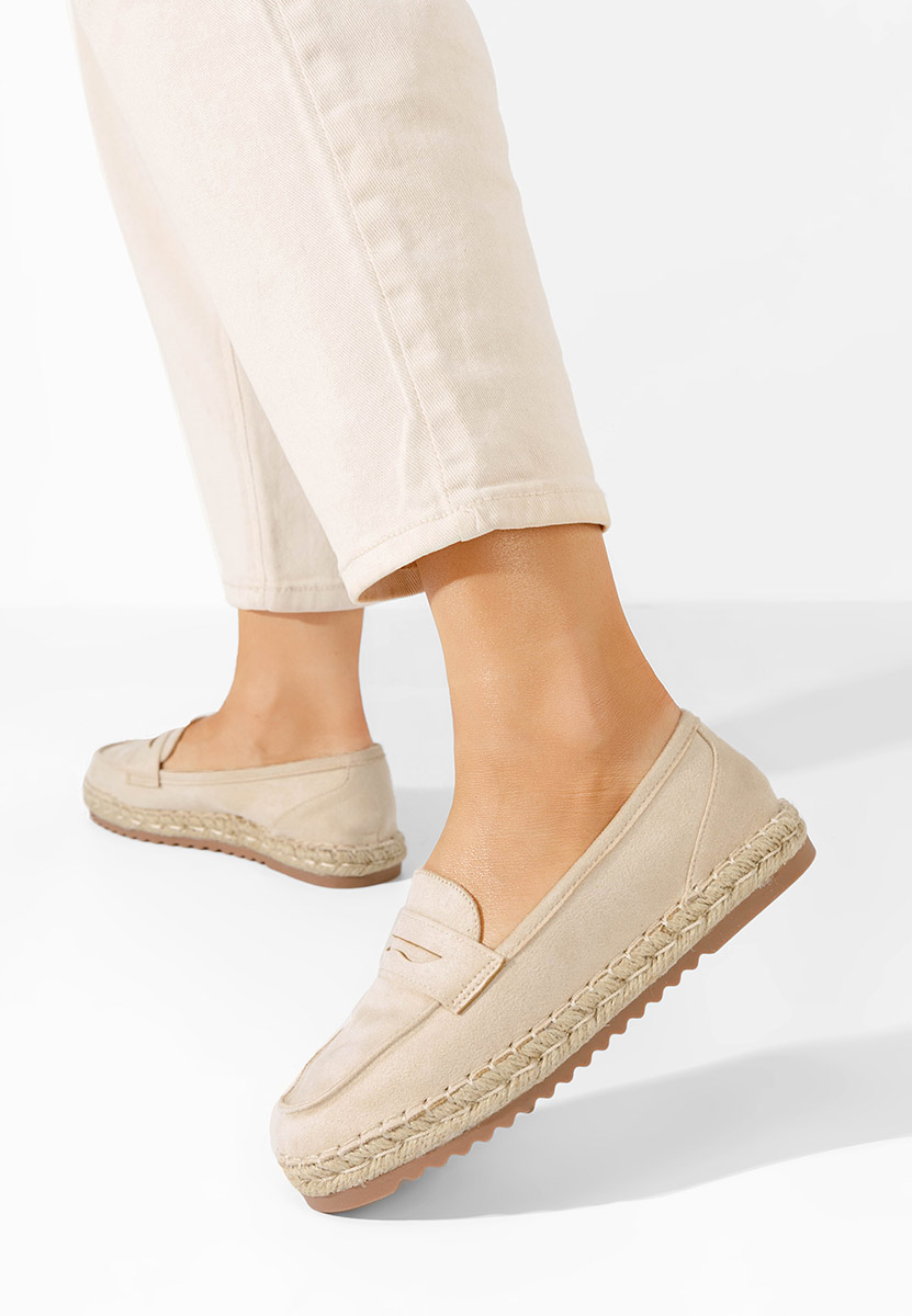 Ženske mokasinke Elanore bež