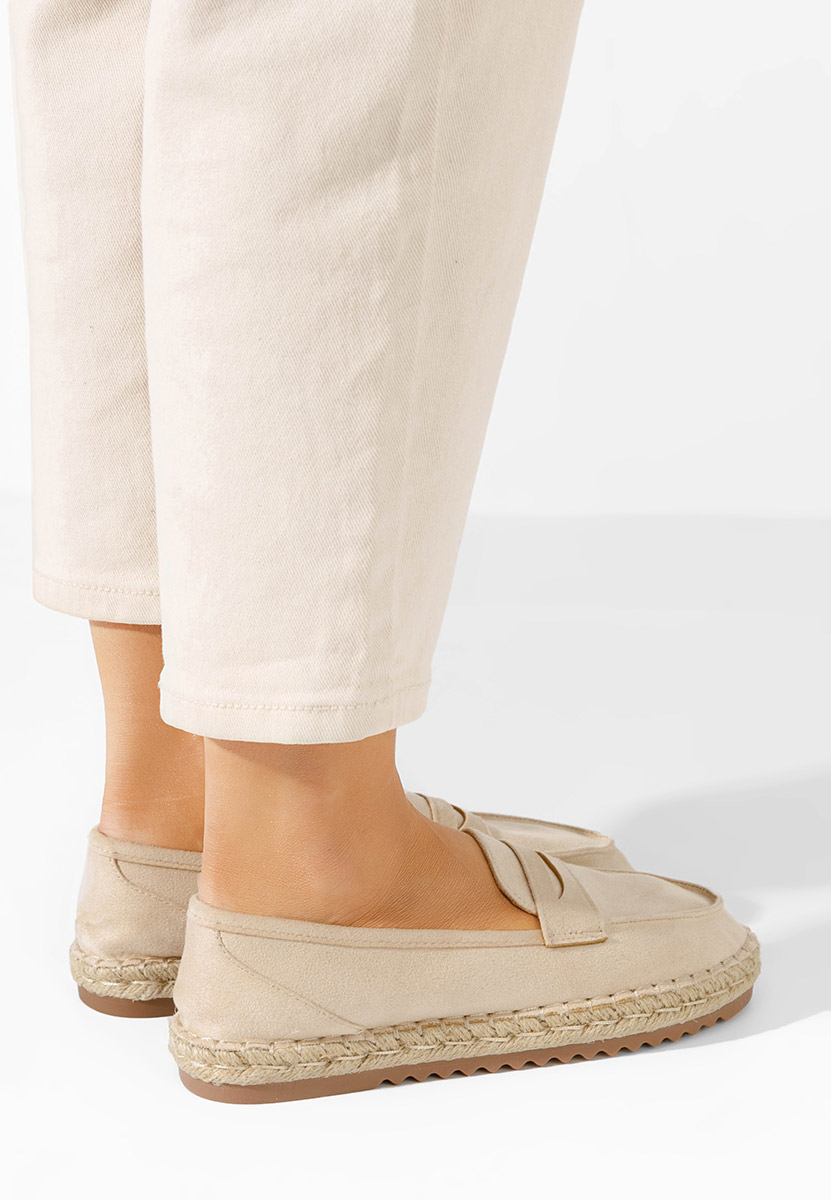 Ženske mokasinke Elanore bež