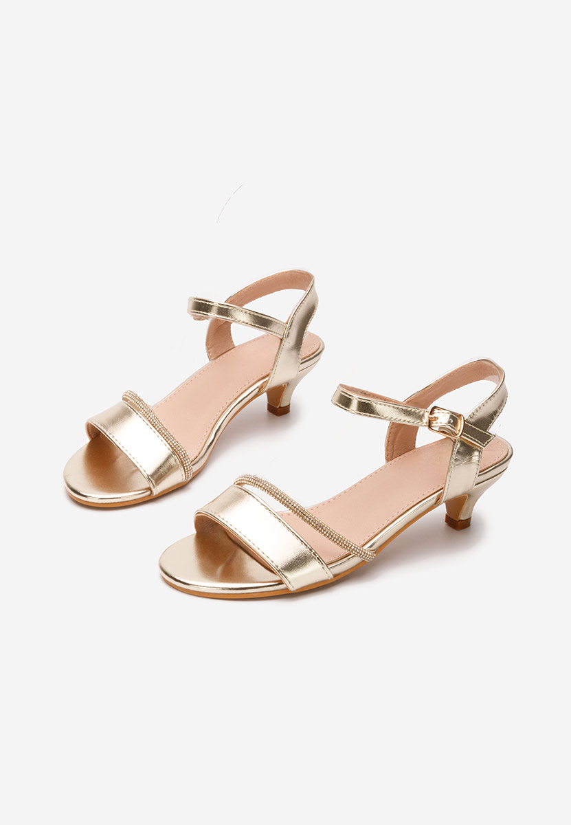 Sandale za djevojčice Sassy zlatno