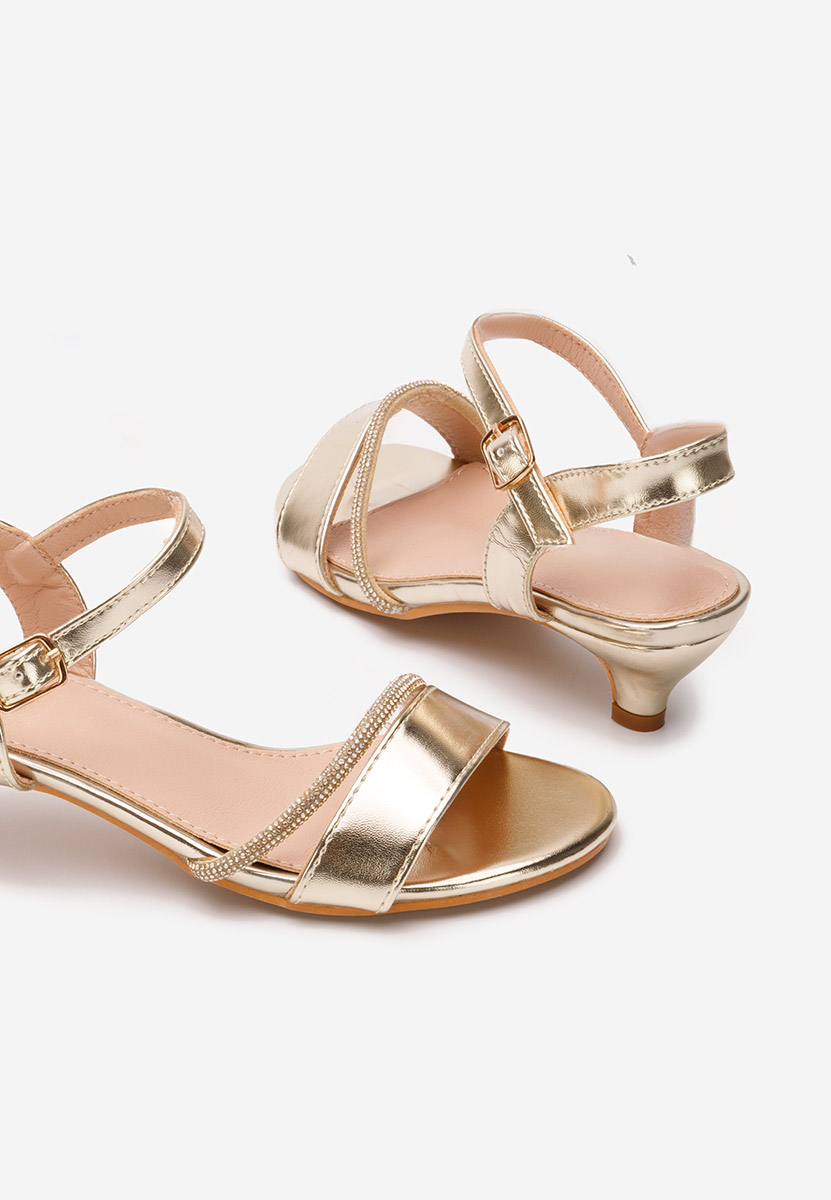 Sandale za djevojčice Sassy zlatno