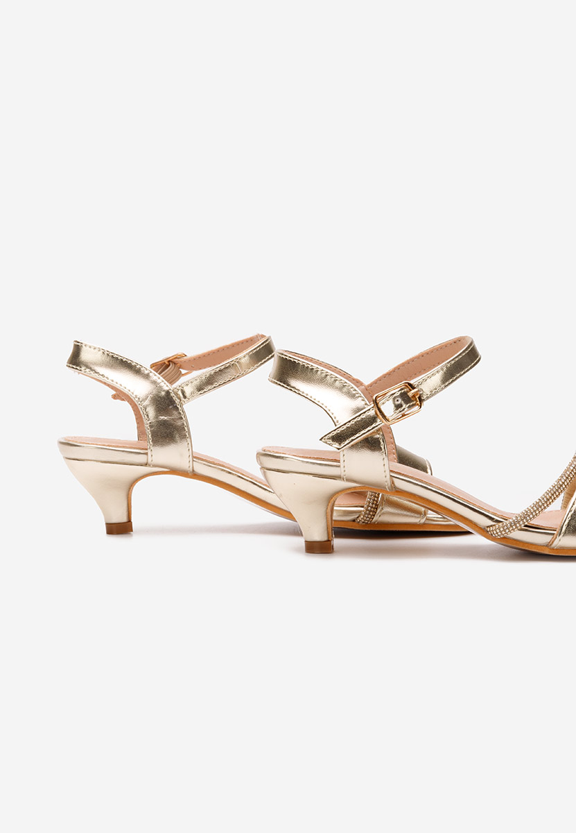 Sandale za djevojčice Sassy zlatno