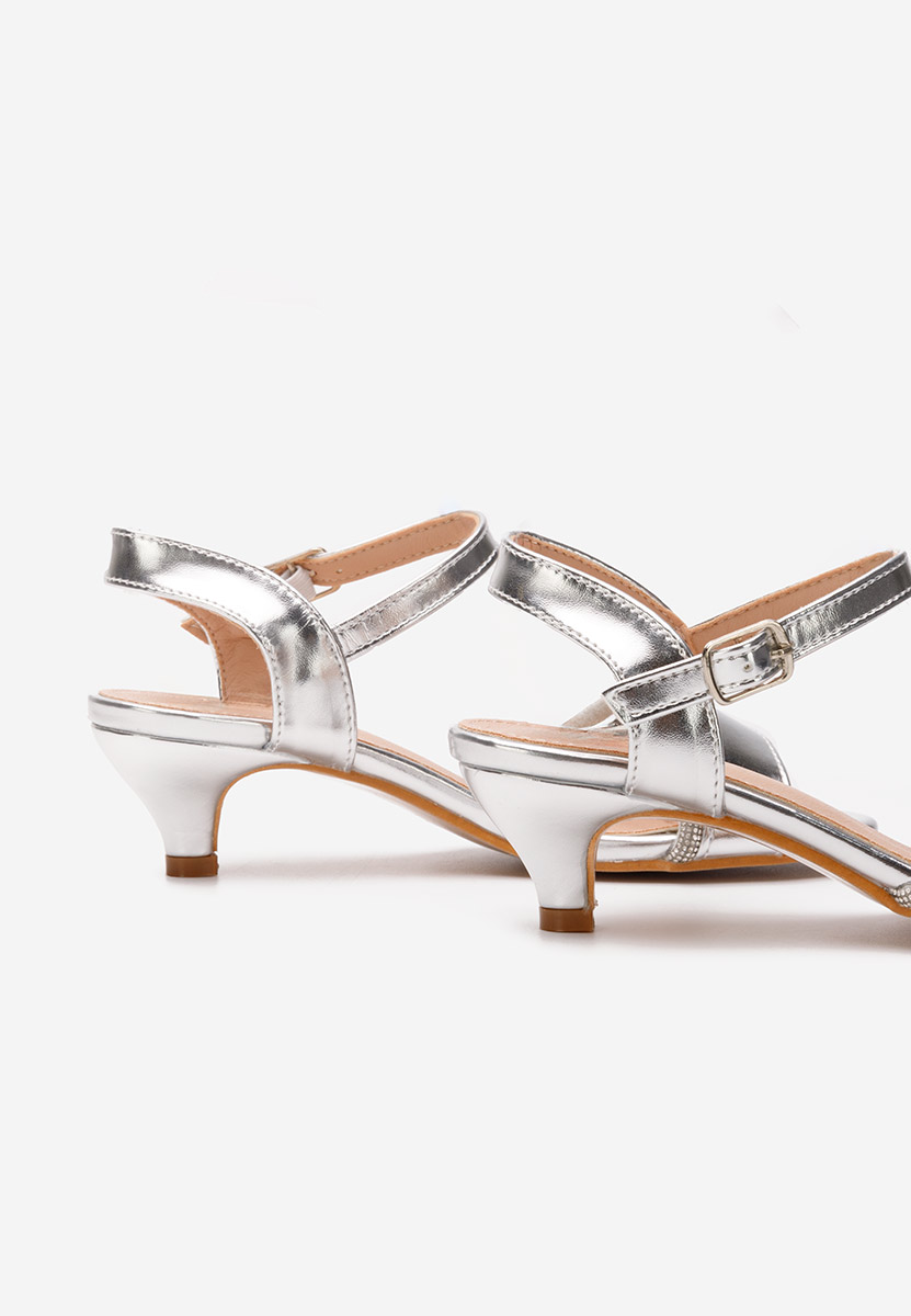 Sandale za djevojčice Sassy srebrno