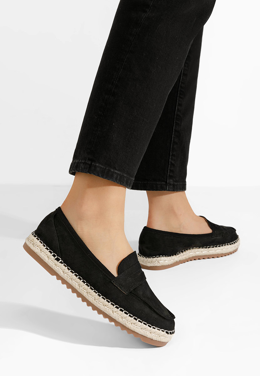 Ženske mokasinke Elanore crno