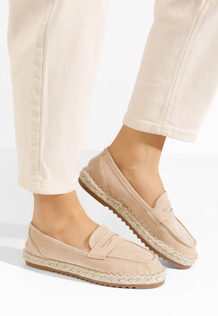 Ženske mokasinke Elanore nude