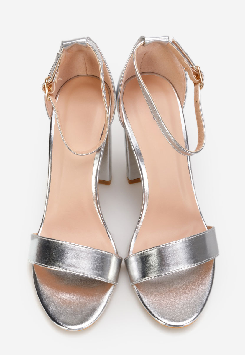 Sandale elegantne Holly srebrno