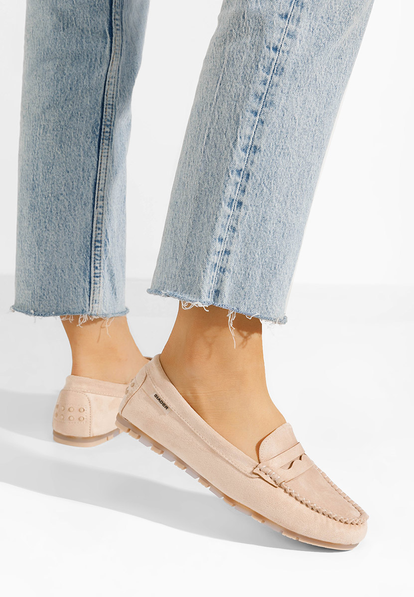 Ženske mokasinke Luminia V2 bež