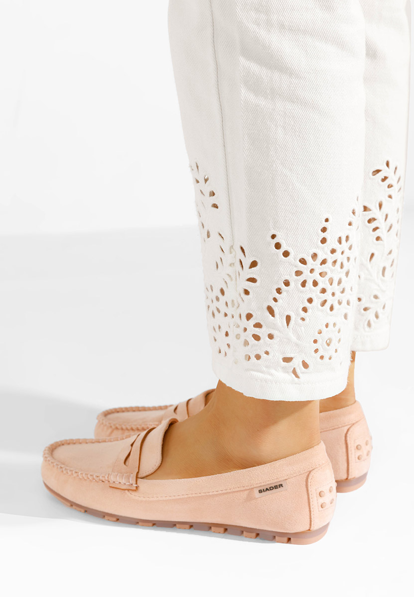 Ženske mokasinke Luminia V2 ružičasto