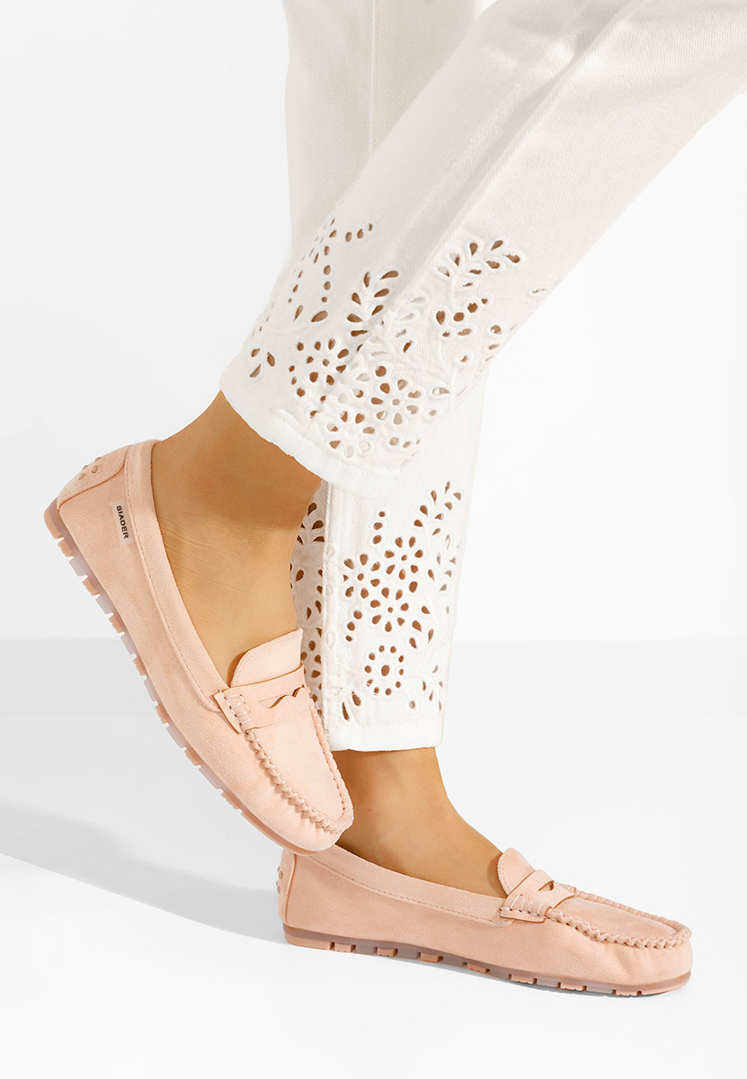 Ženske mokasinke Luminia V2 ružičasto