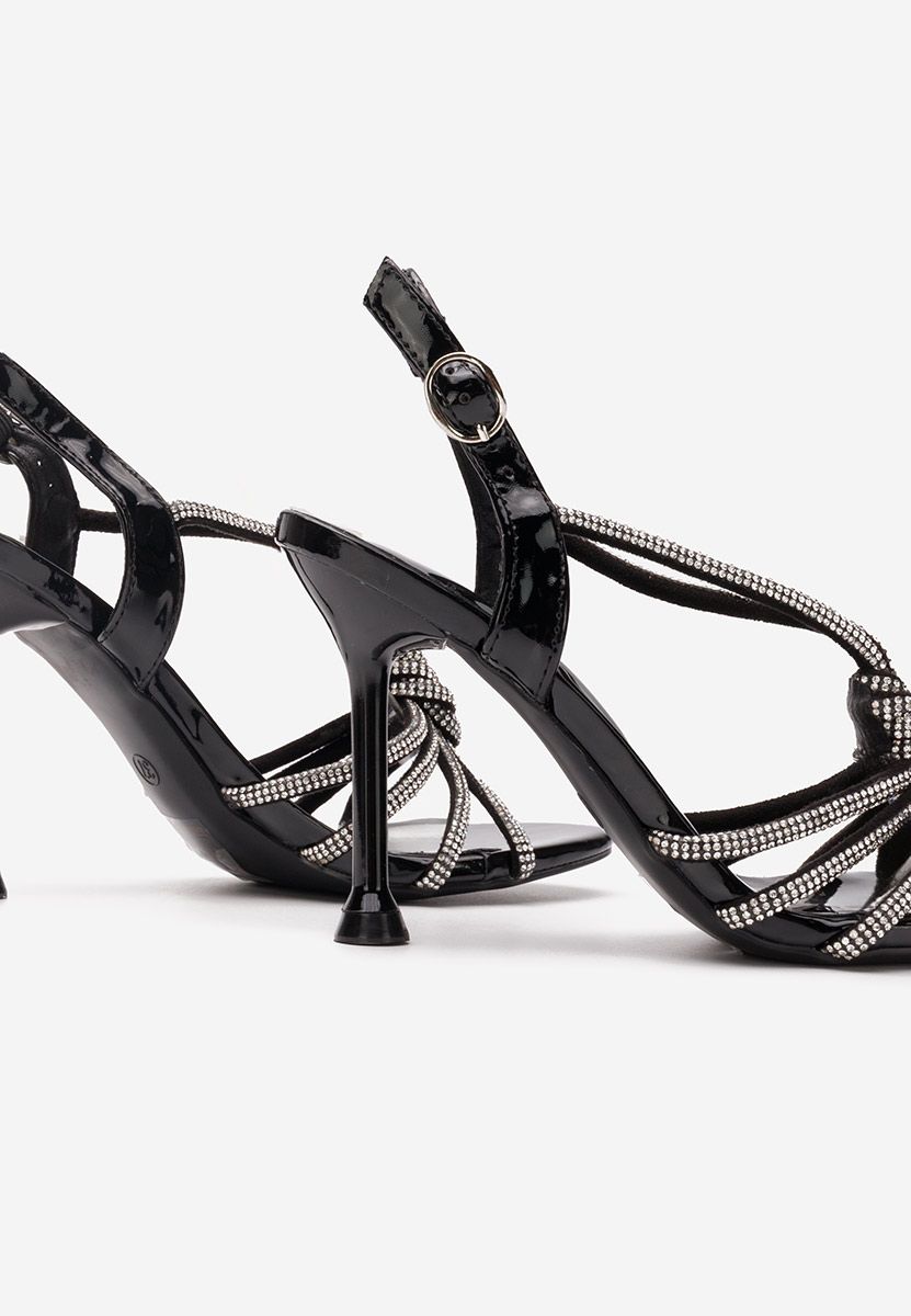 Sandale elegantne Lexia crno