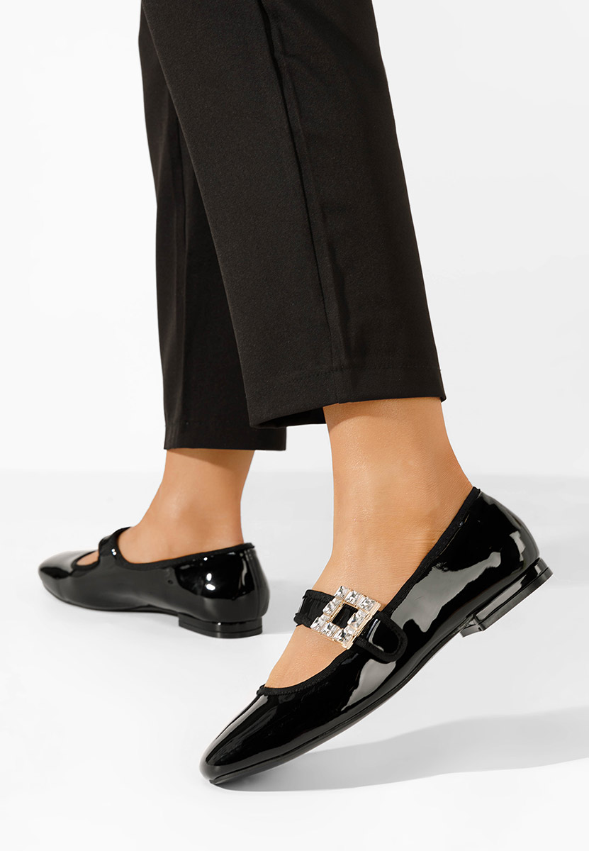 Balerine Twisha crno