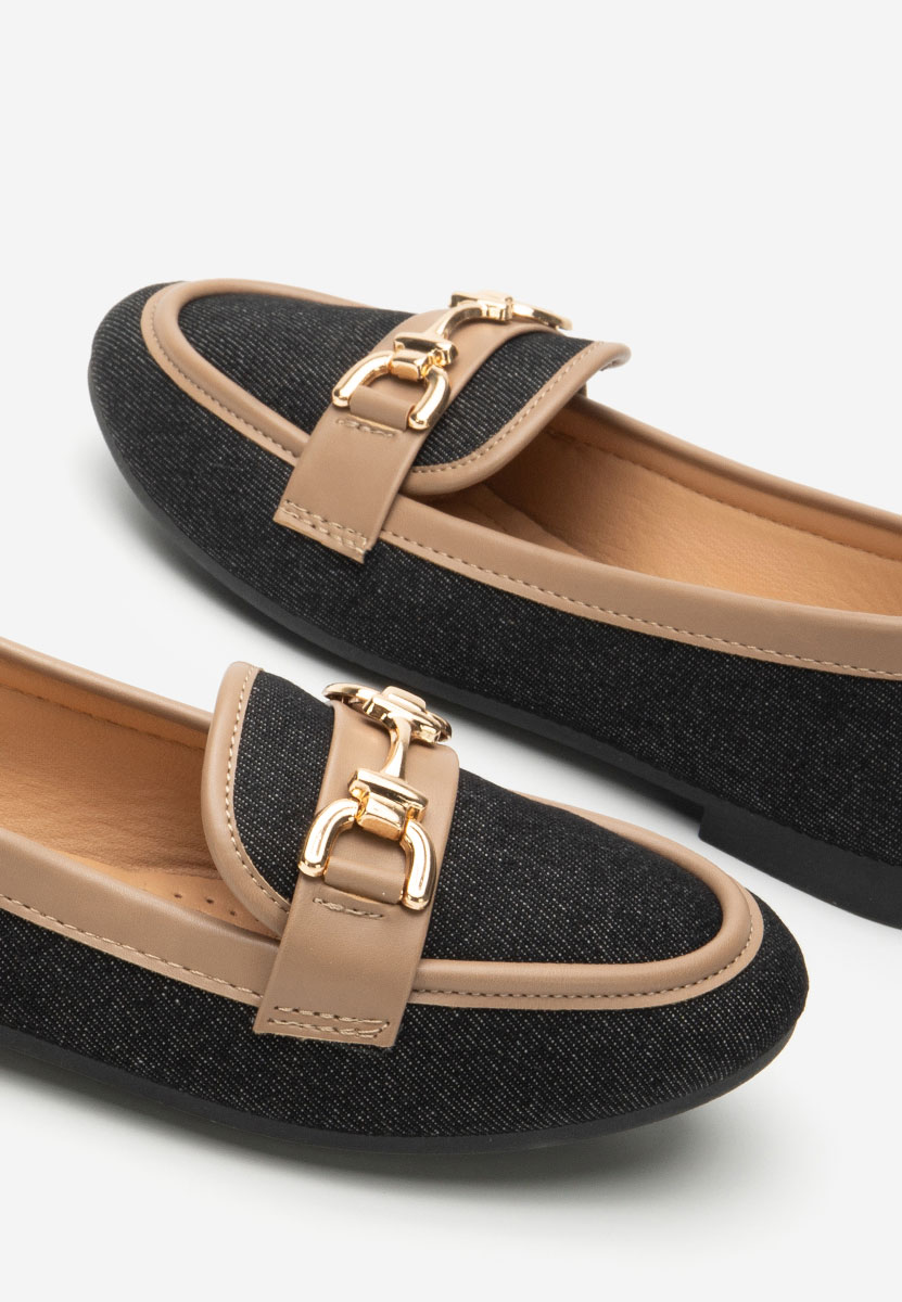 Ženske mokasinke Maribel crno