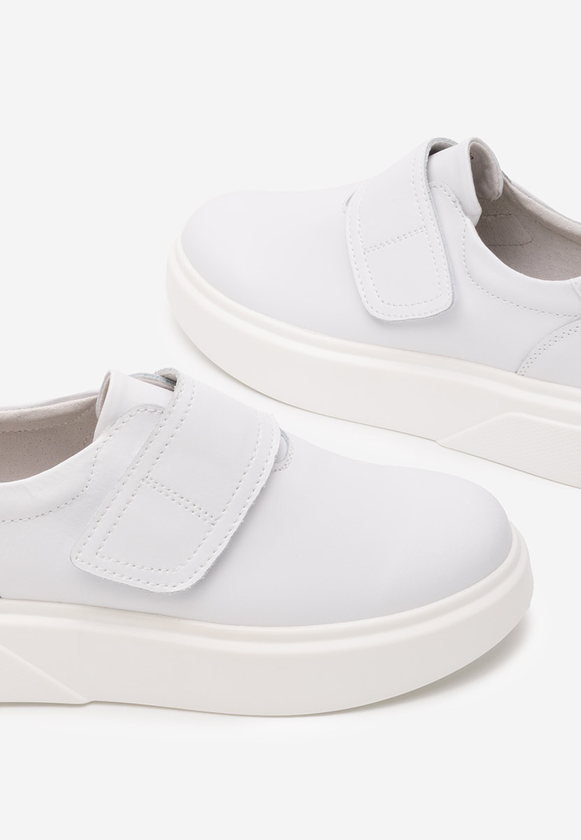 Cipele kozne casual Kally bijele