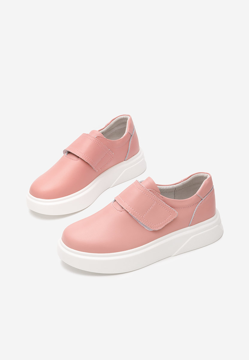 Cipele kozne casual Kally ružičasto