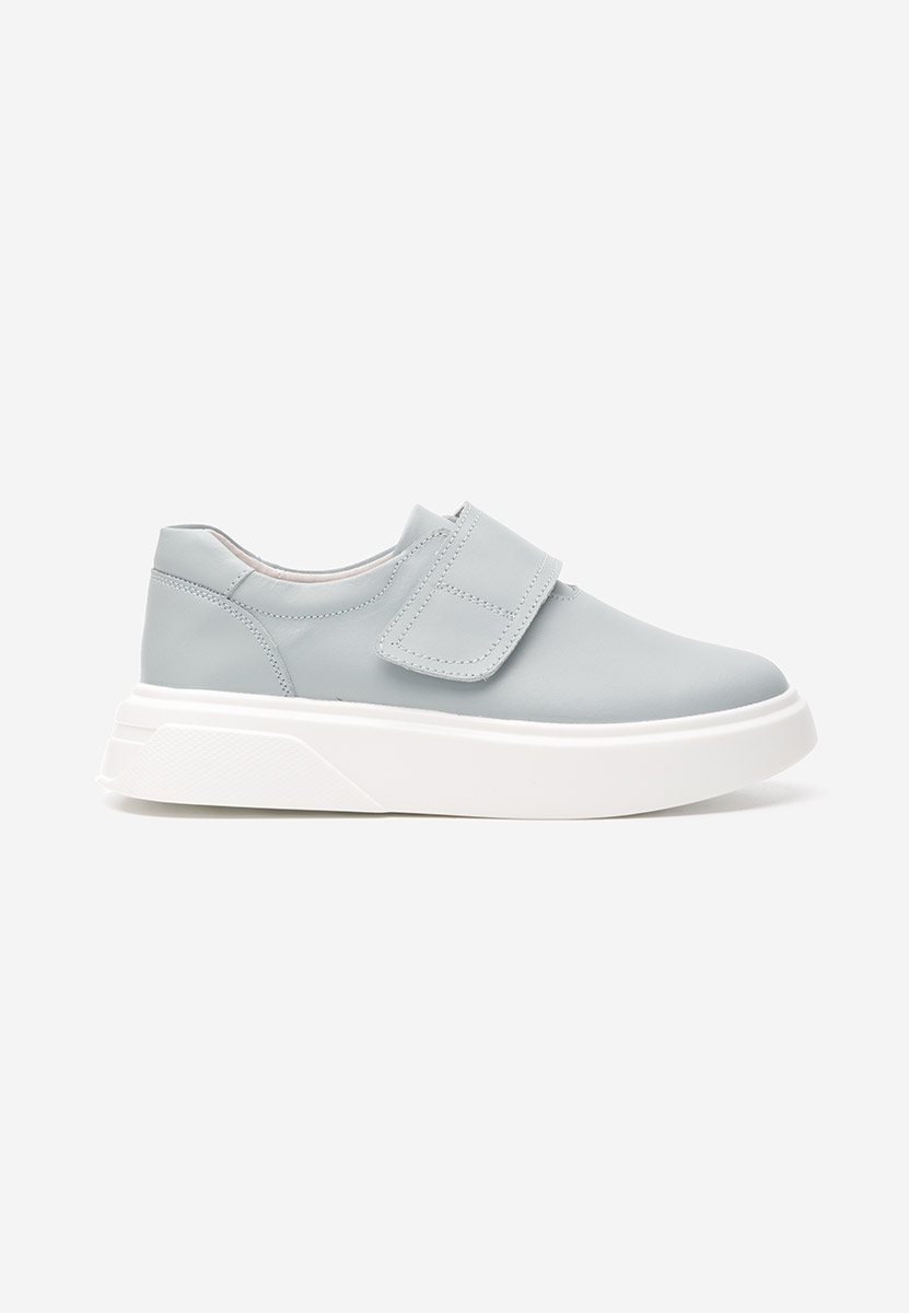 Cipele kozne casual Kally svijetlo plavi
