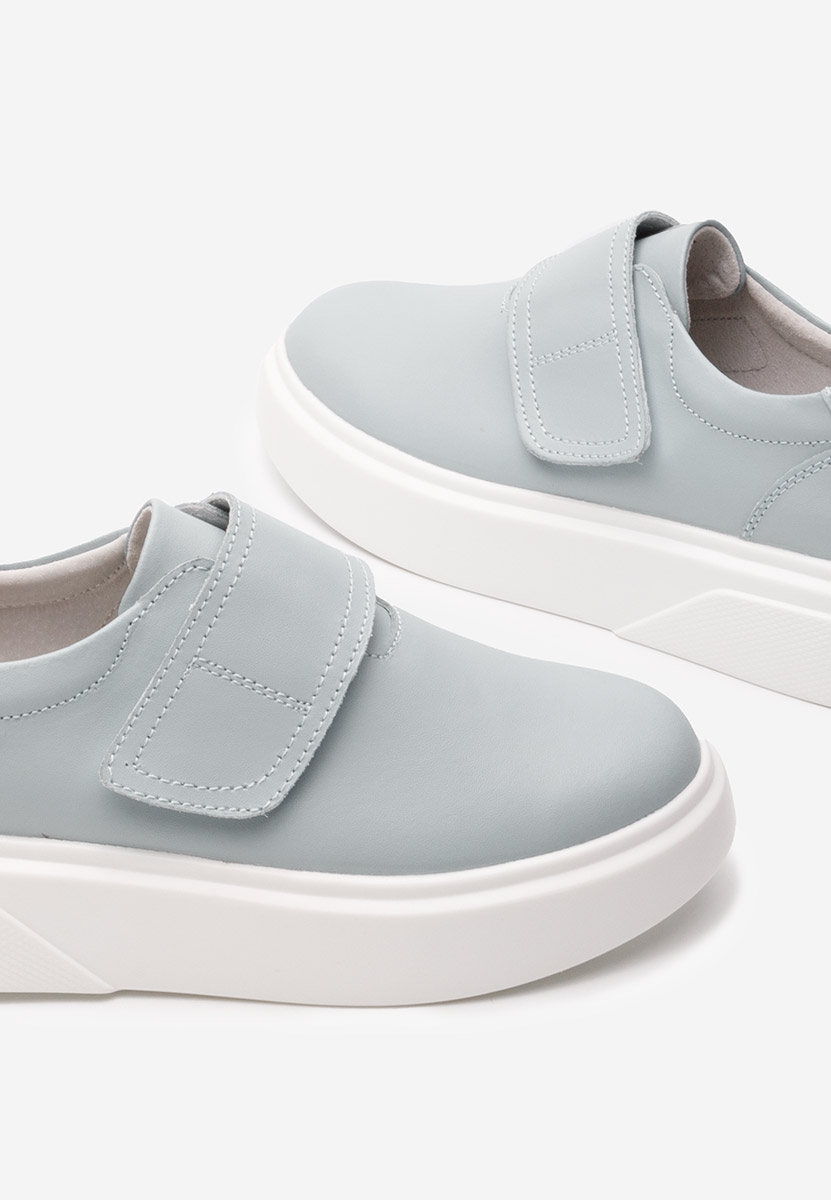 Cipele kozne casual Kally svijetlo plavi