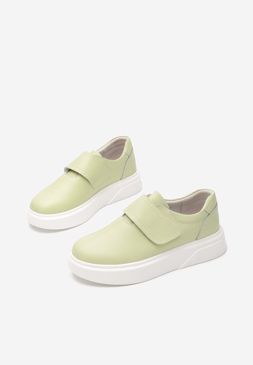 Cipele kozne casual Kally limeta