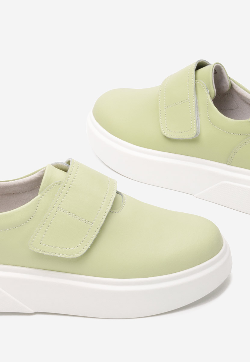 Cipele kozne casual Kally limeta
