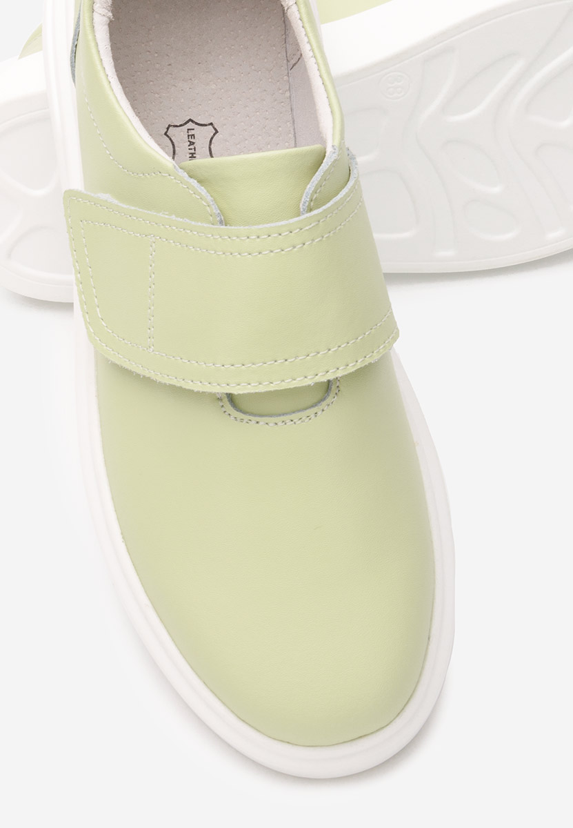 Cipele kozne casual Kally limeta
