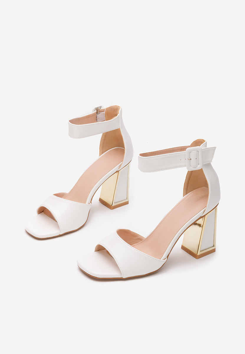 Ženske sandale elegantne Trisa bijele