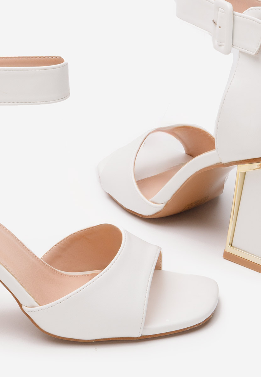 Ženske sandale elegantne Trisa bijele