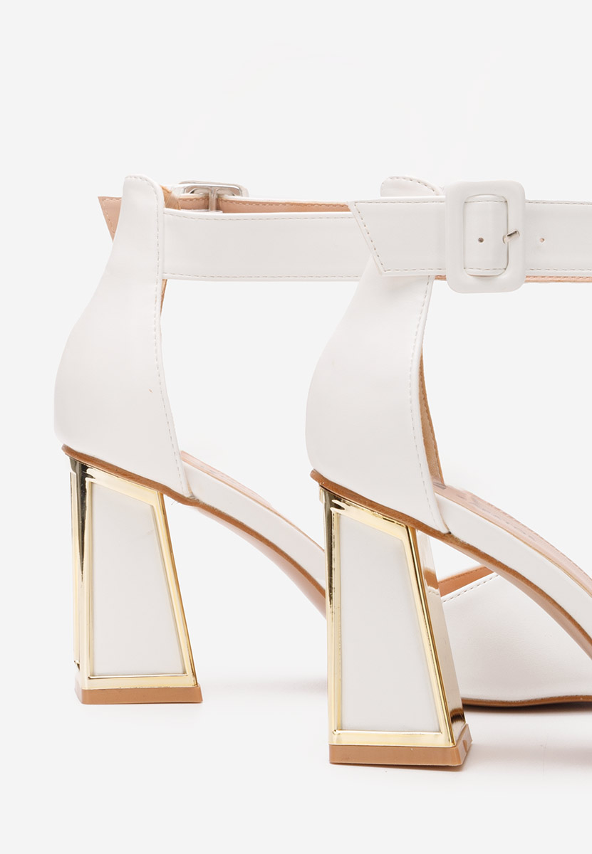 Ženske sandale elegantne Trisa bijele