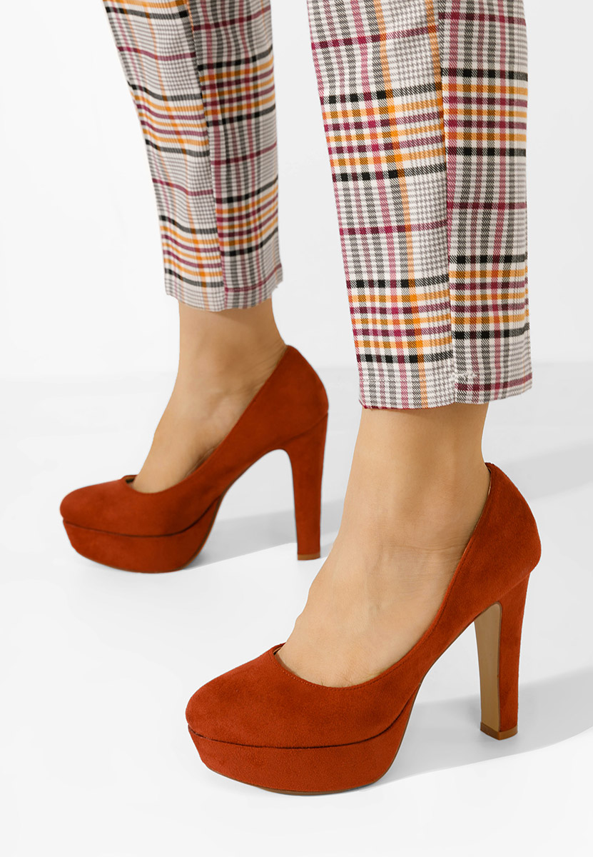 Cipele s platformom Impression narančasta