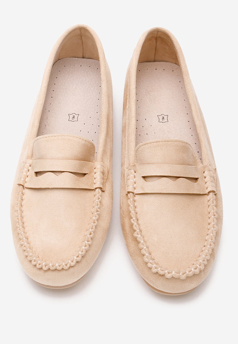 Ženske mokasinke Luminia V2 bež