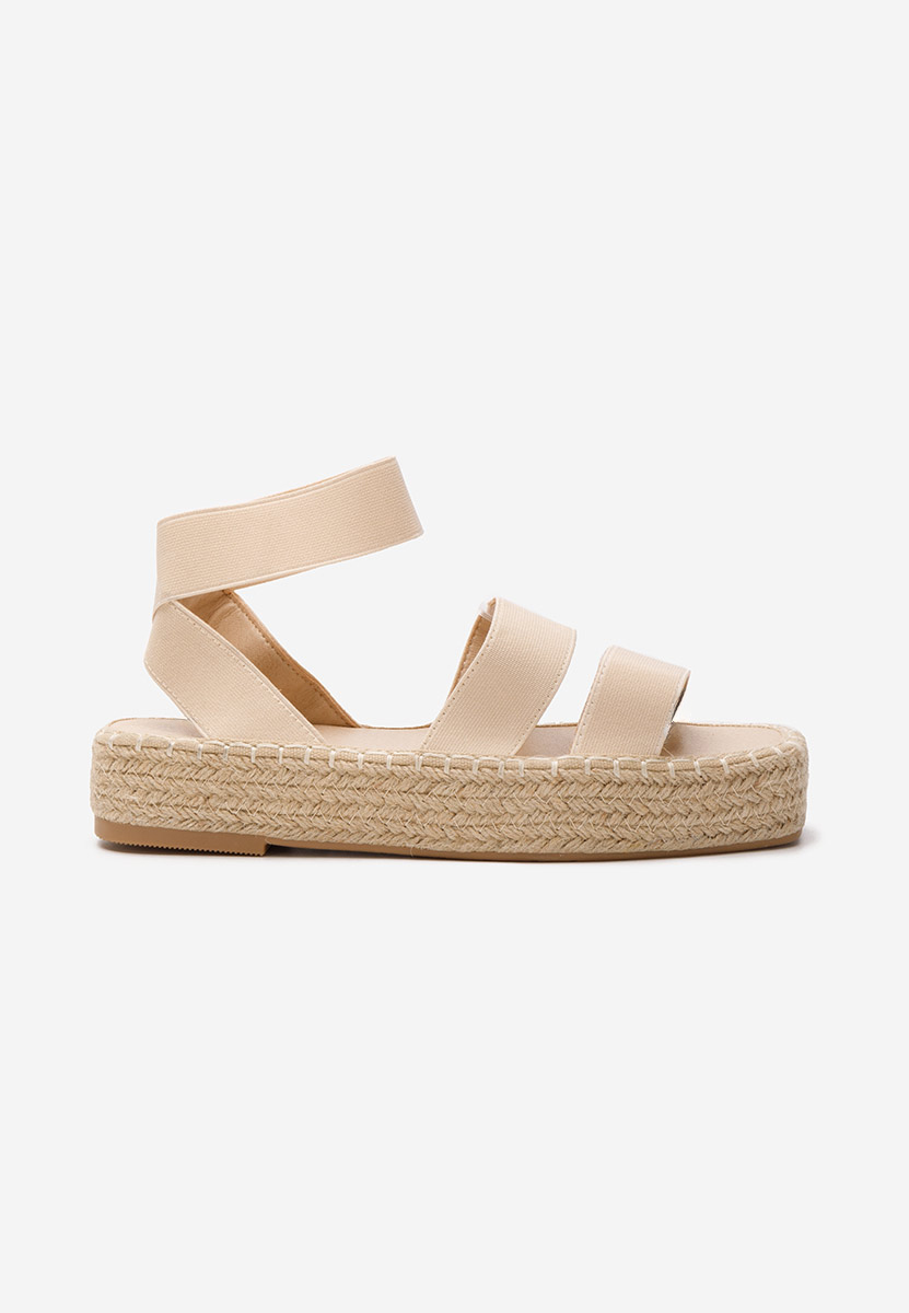 Espadrilles za ženske bež Clarena