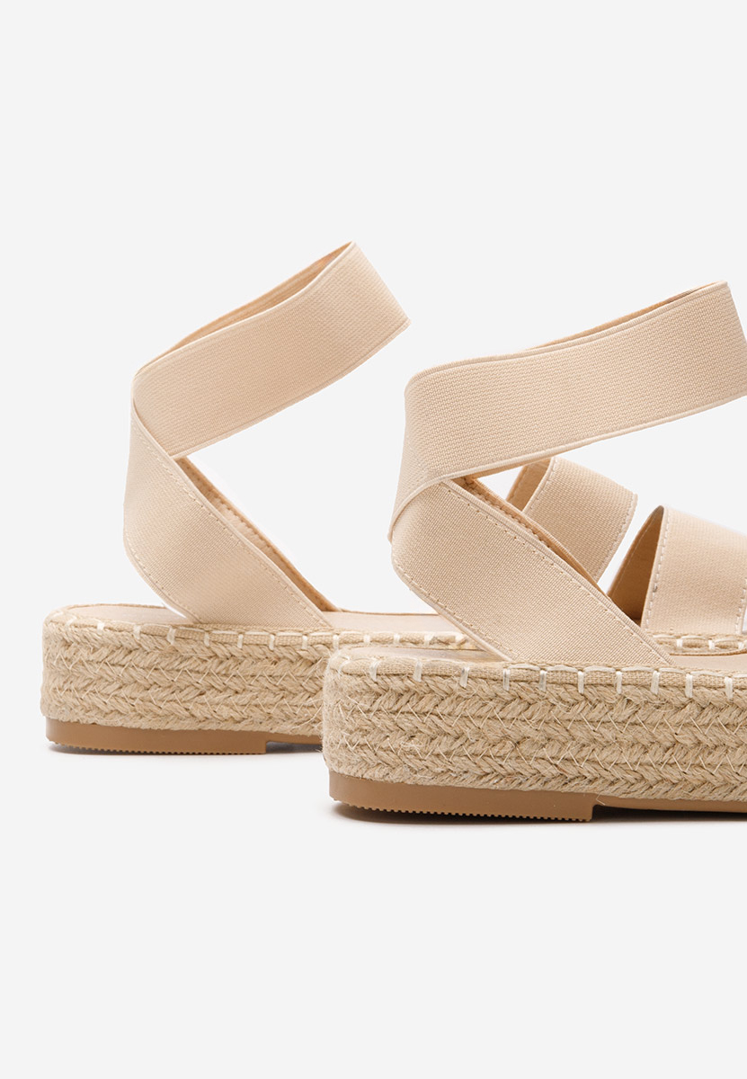 Espadrilles za ženske bež Clarena