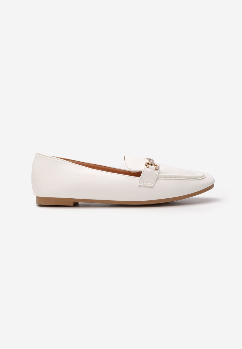 Ženske loafers bijele Acuna