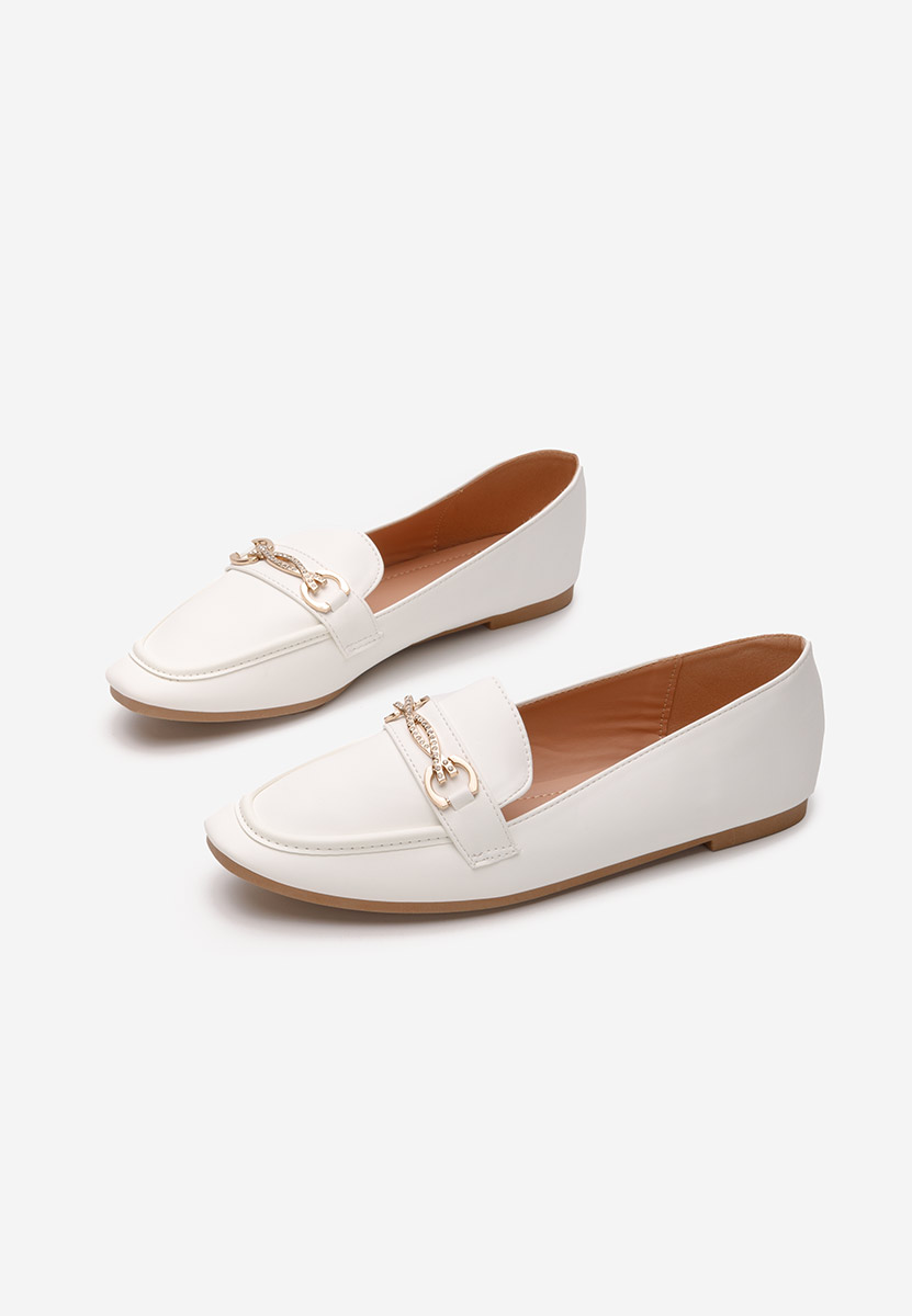 Ženske loafers bijele Acuna