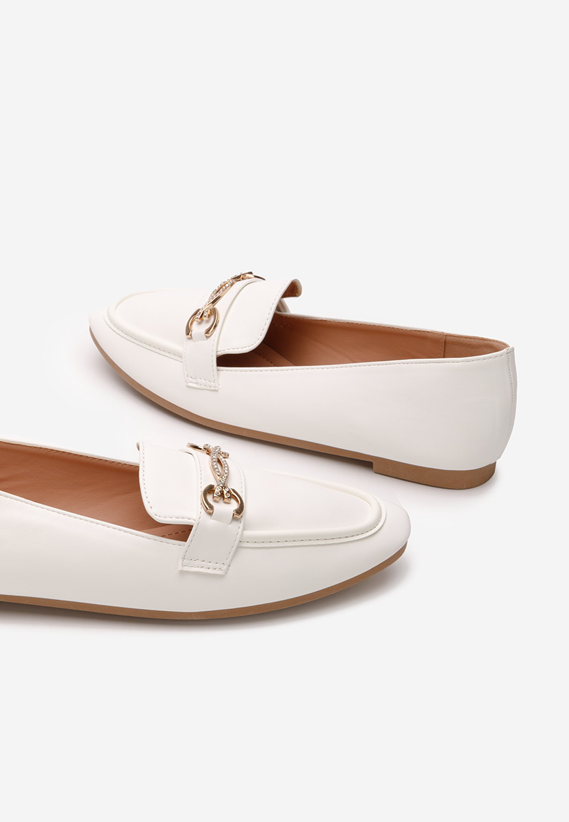 Ženske loafers bijele Acuna