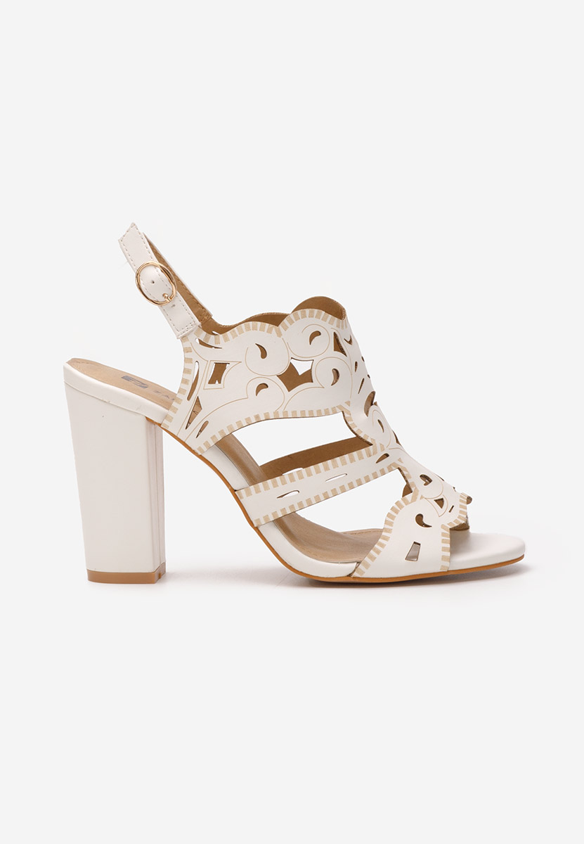 Sandale elegantne Delise bijele
