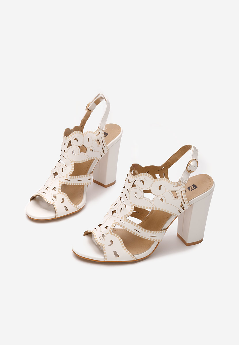 Sandale elegantne Delise bijele