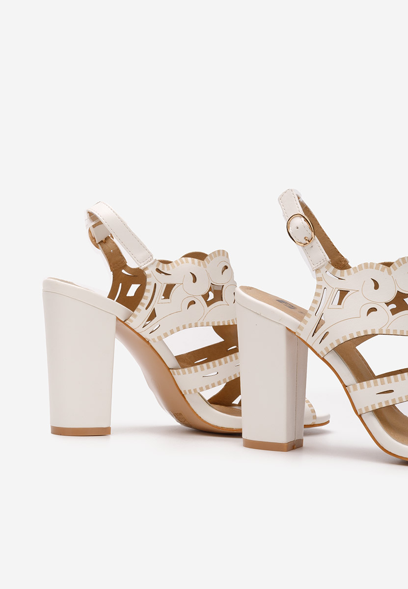 Sandale elegantne Delise bijele