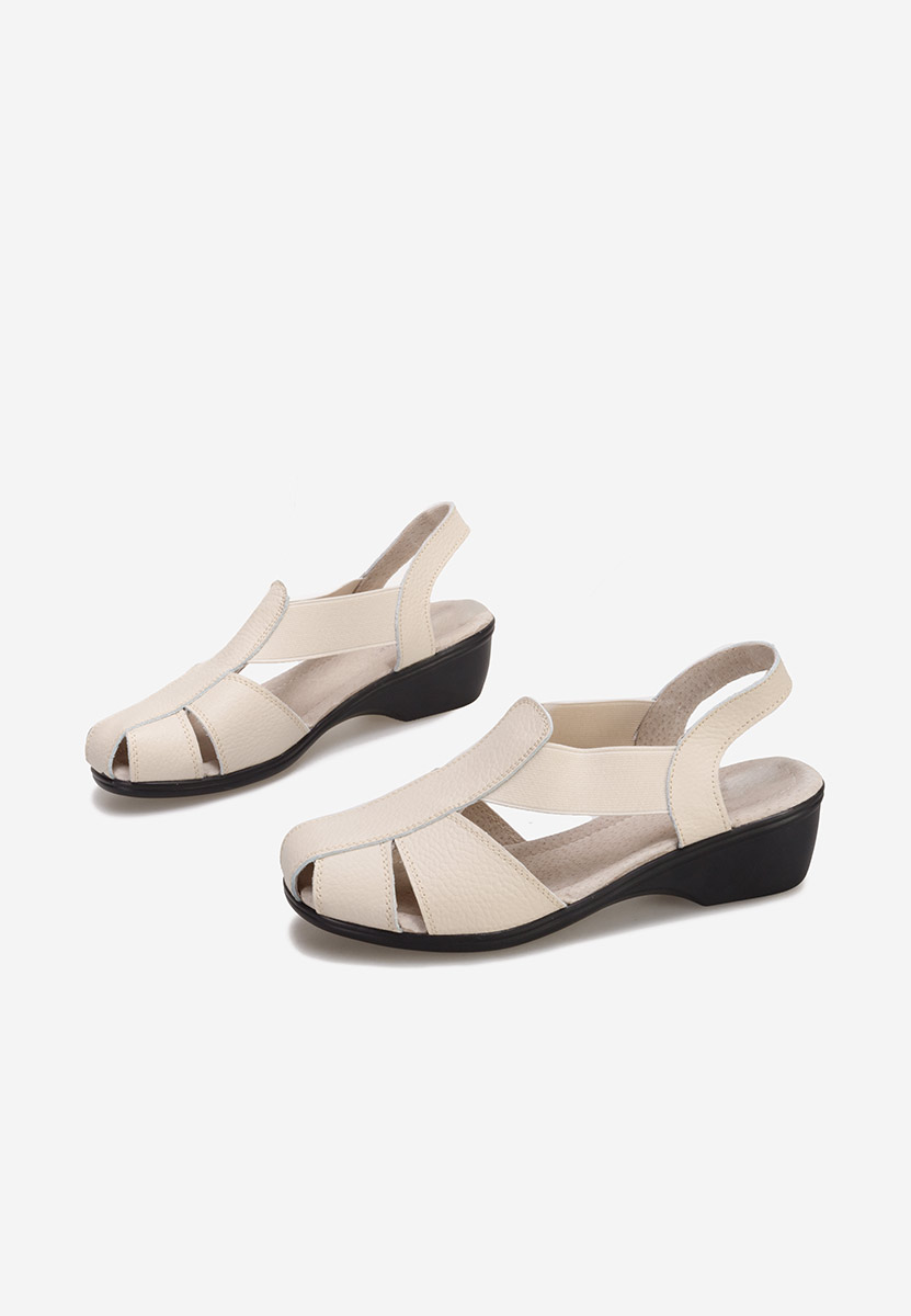 Sandale od prirodne kože Melona V4 bež