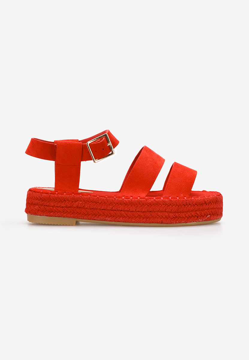 Espadrilles za ženske crveno Coraline