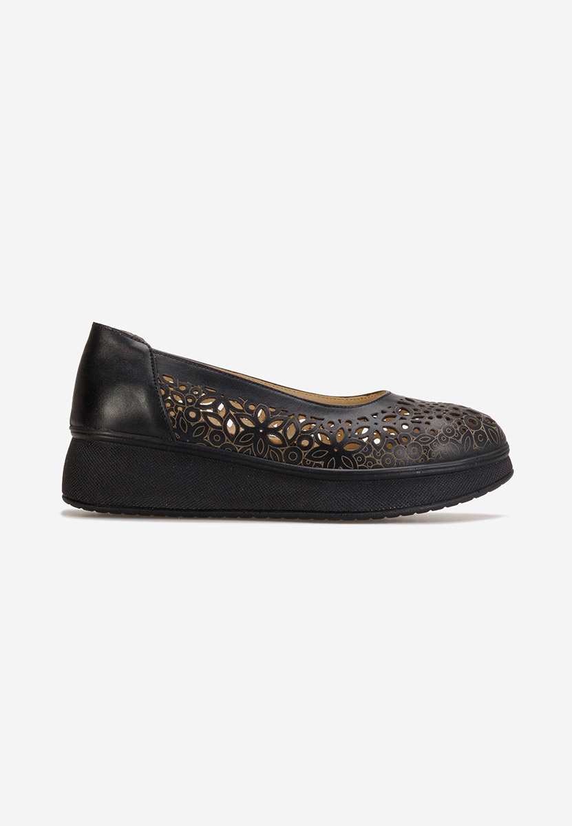 Cipele s platformom Ulna crno